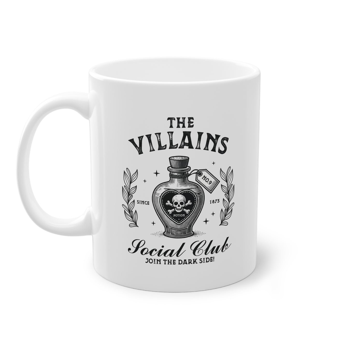 Motivtasse - Villains Social Club - spooky Tasse