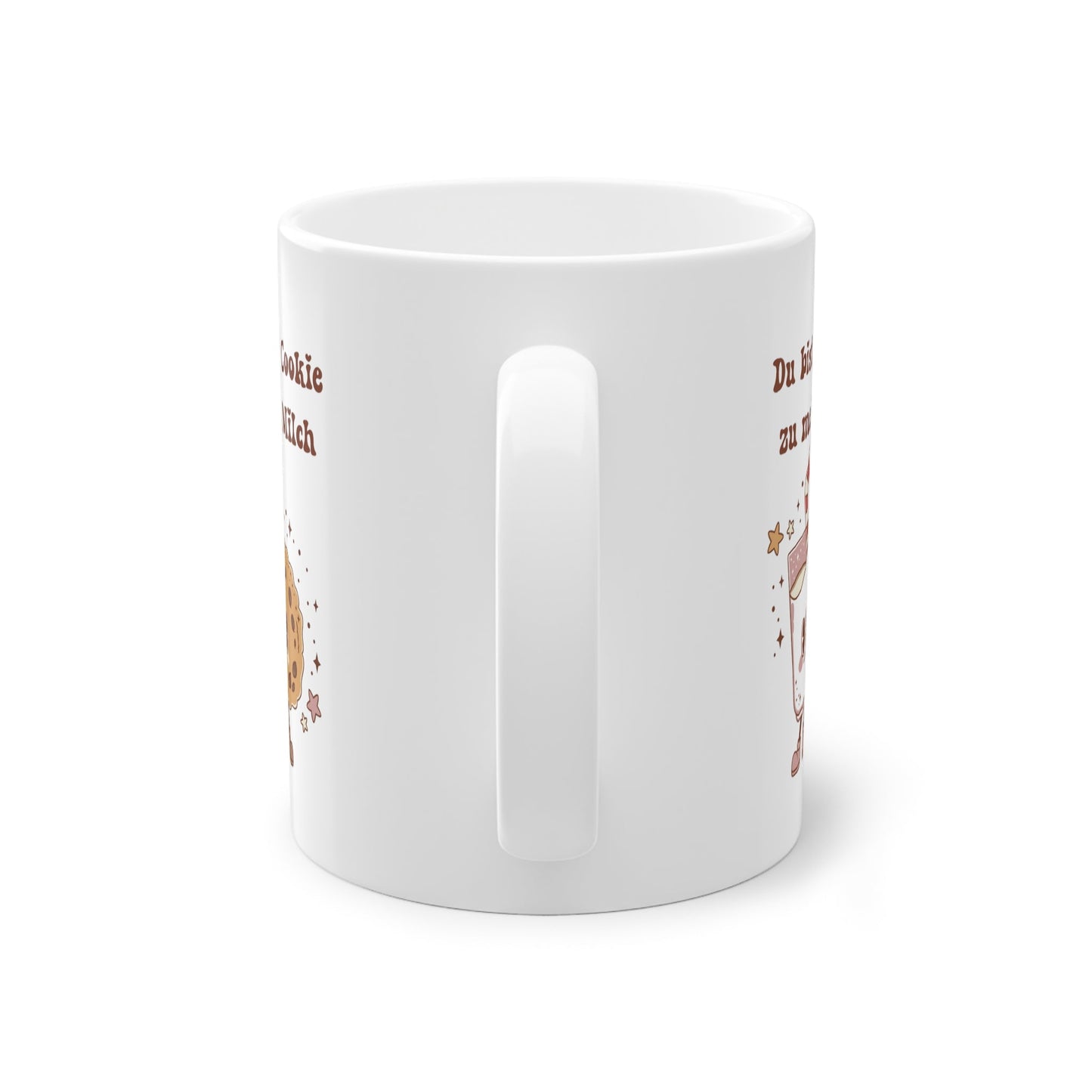 Hier kommt unsere herzerwärmende Paar- oder Freundschaftstasse die mit einem süßen Motiv von Milch und Cookie verziert ist und den liebevollen Text trägt: "Du bist der Cookie zu meiner Milch". Das ideale Geschenk für Freunde zu Weihnachten. Diese Tasse ist nicht nur ein witziges Accessoire für deine Kaffeepause, sondern auch ein liebevolles Geschenk für Freunde zu Weihnachten.