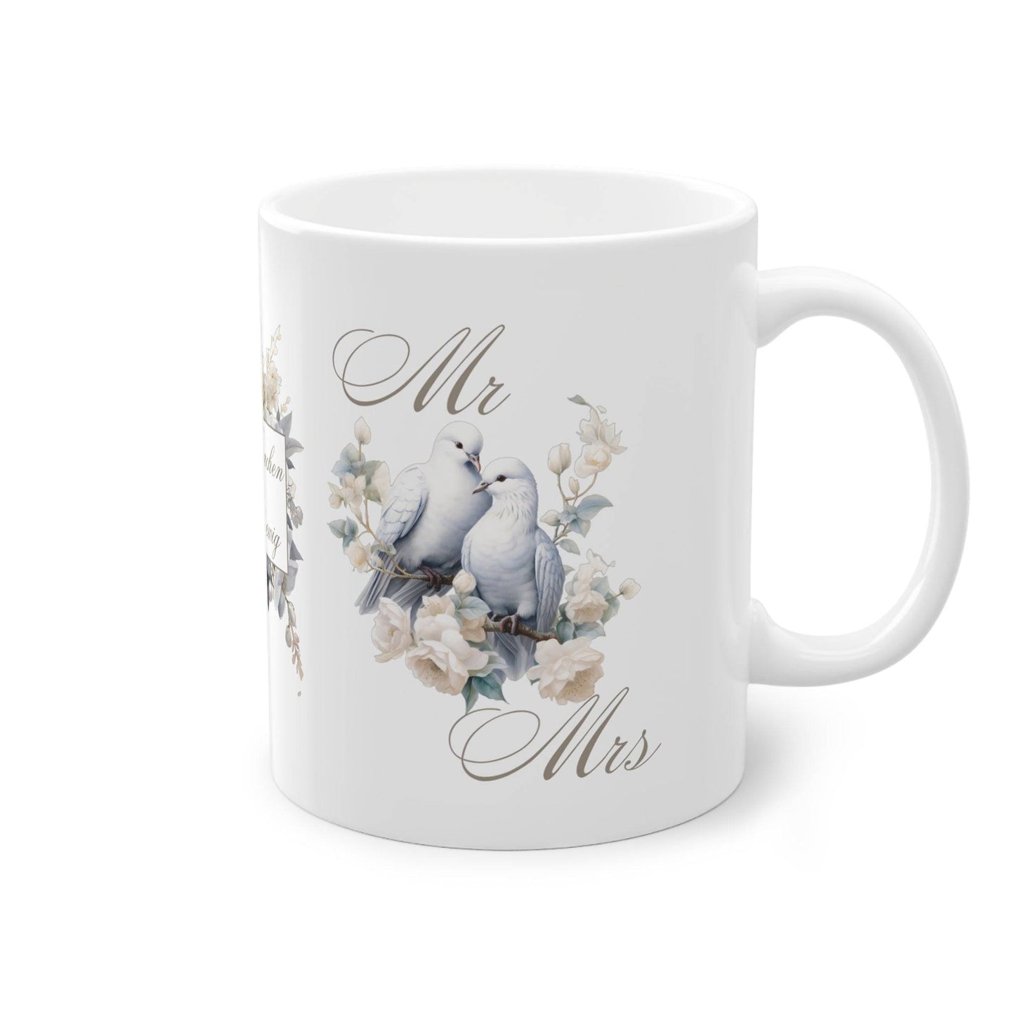 Geschenk zur Hochzeit auch lgbtqai+ Hübsche Tasse mit Hochzeitsmotiv mr & mr. mrs &mrs. mr & mrs. Persönliches Geschenk