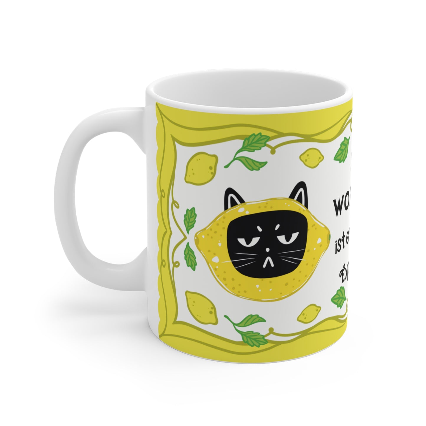 Tasse - Soziales Experiment - citrus