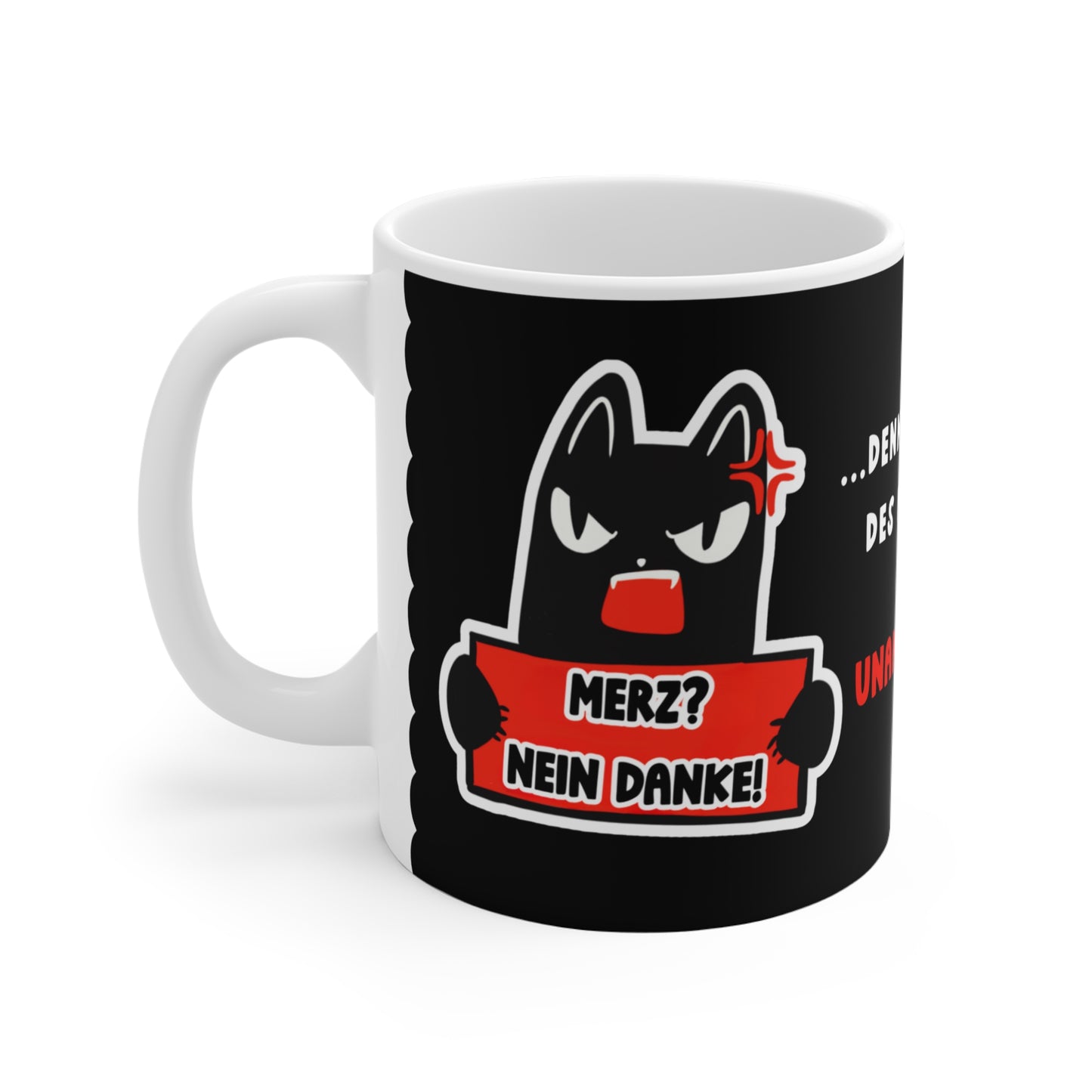 Tasse Leopold - Merz Nein Danke