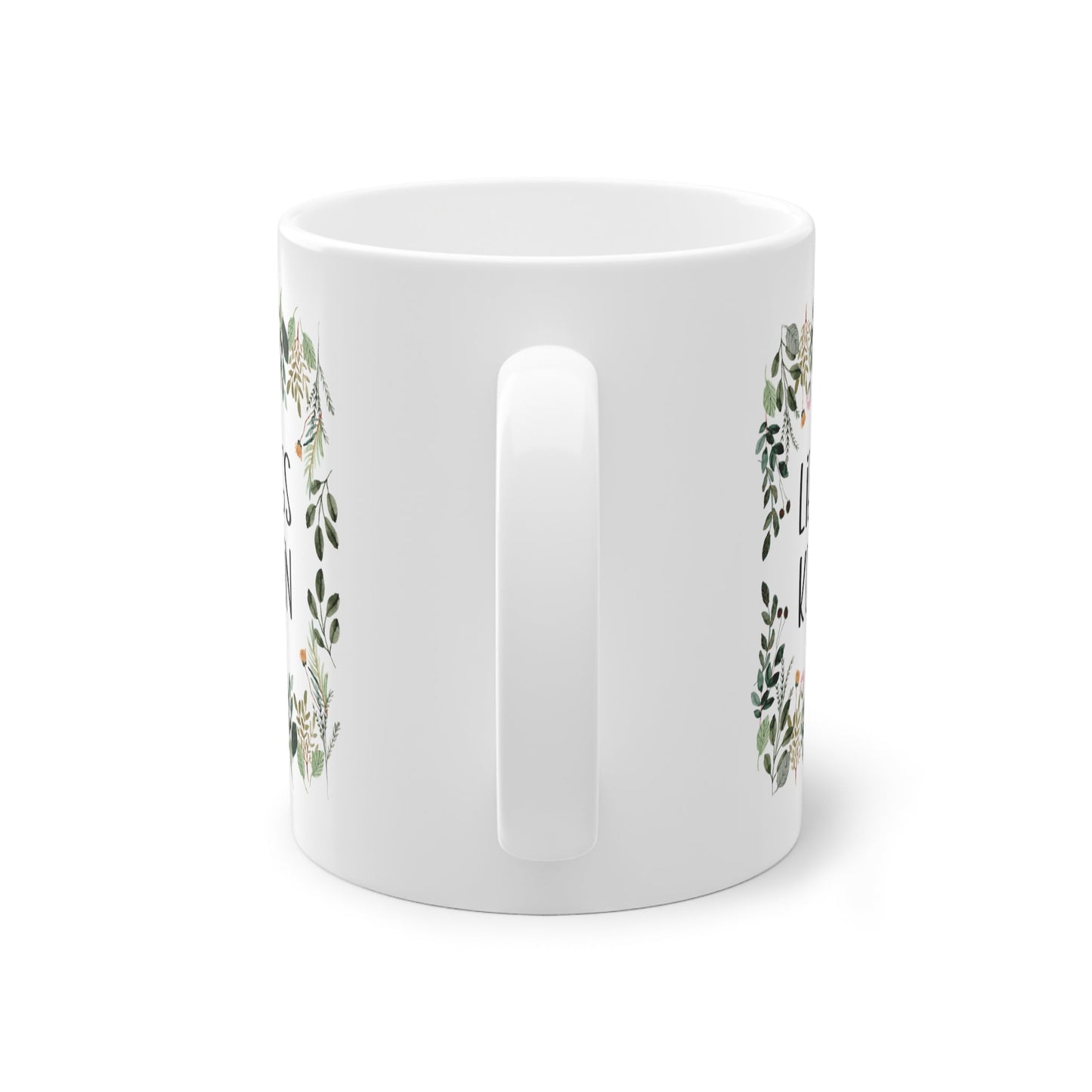 Bereite deiner Lieblingskollegin eine Freude mit unserer zauberhaften Tasse, umgeben von einem floralen Rahmen – das ideale Geschenk für Lieblings Kollegin