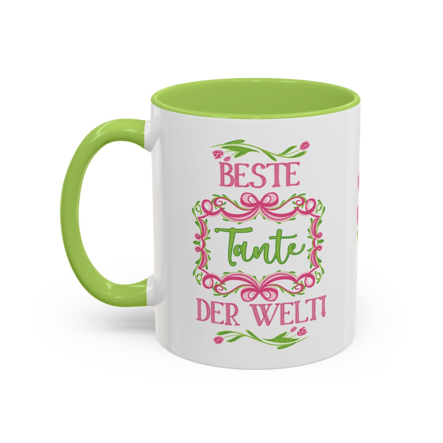 Beste Tante der Welt Tasse - Geschenk für Tante - Süße Geschenkidee von Nichte oder Neffe