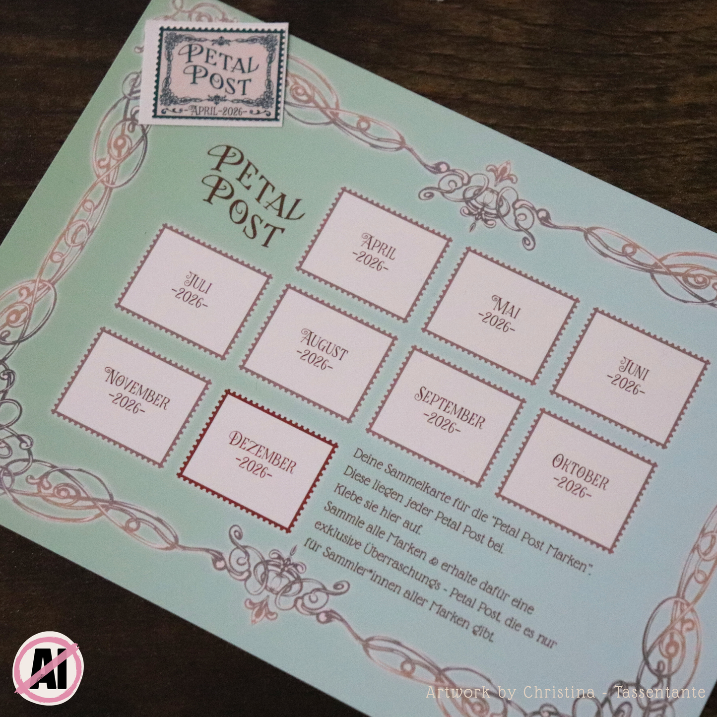 Petal Post - Ausgabe April 2026 - Bring die Magie von handgeschriebenen Briefen zurück