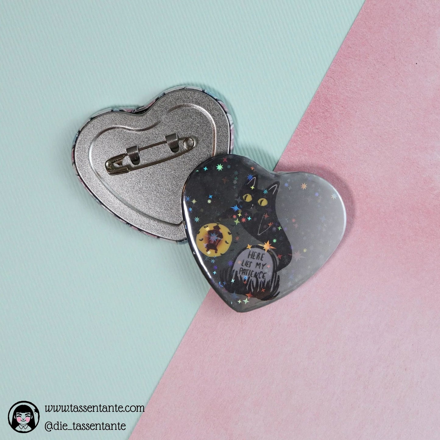 Herz Button Leopold - Geist