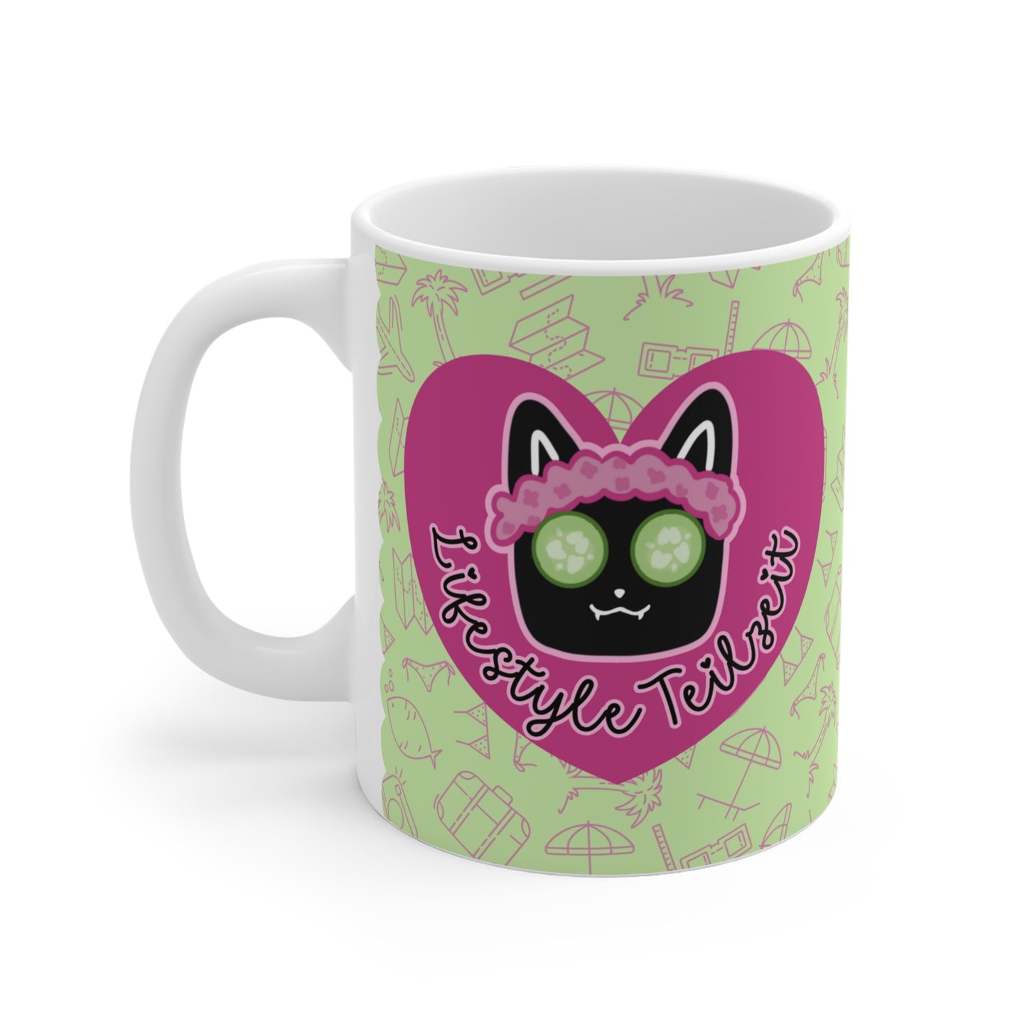 Witzige Leopold Tasse - Lifestyle Teilzeit