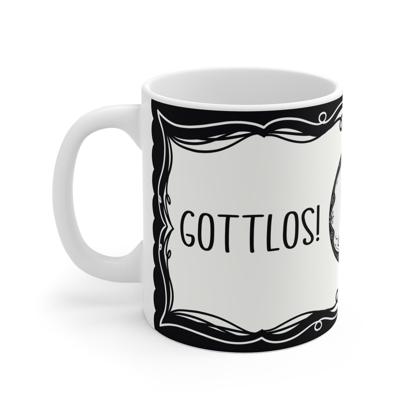 Motivtasse Leopold, Tasse, witzig & sarkastisch, gottlos