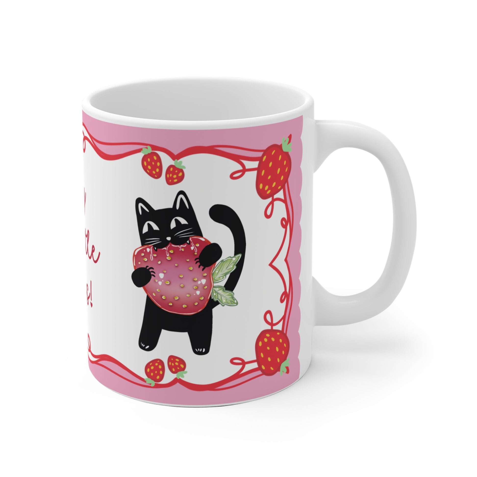Tasse Erdbeer Sommer - Enjoy the little things