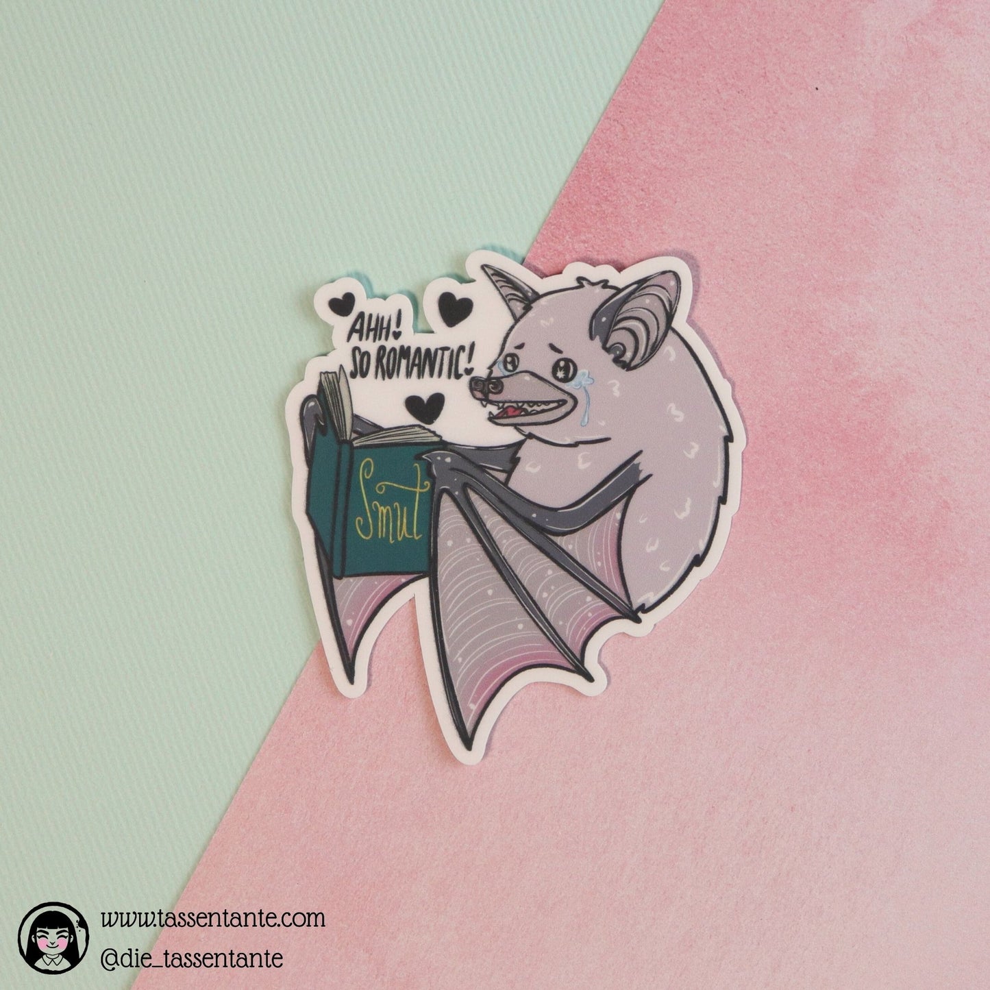 Sticker - Fledermaus Kunigunde - SMUT - XL