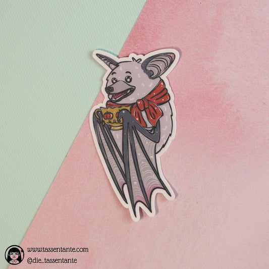 Sticker - Fledermaus Kunigunde - Herbst - XL