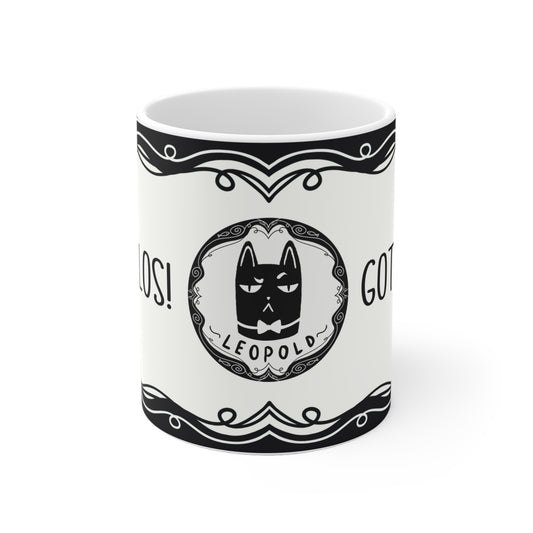 Motivtasse Leopold, Tasse, witzig & sarkastisch, gottlos