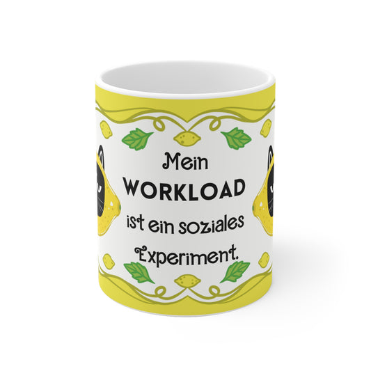 Tasse - Soziales Experiment - citrus