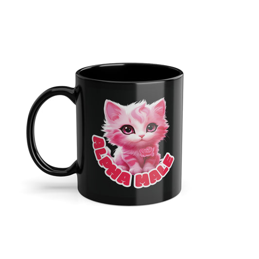 Motivtasse - Alpha Male Katze