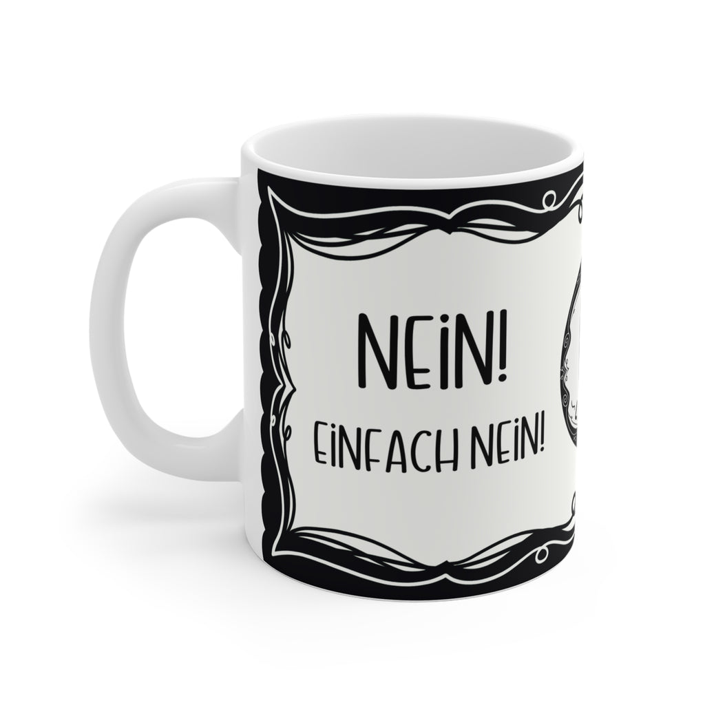 Motivtasse Leopold, Tasse, witzig & sarkastisch, Nein, einfach nein