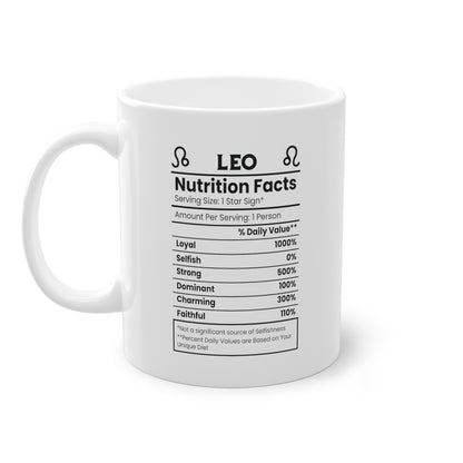 Unsere wunderschöne Motivtasse Löwe, das perfekte Geschenk für alle im Sternzeichen Löwe. Mit minimalistischem Print, ist sie ein dezenter Hingucker