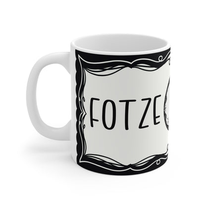 Motivtasse Leopold, Tasse, witzig & sarkastisch, Fotze