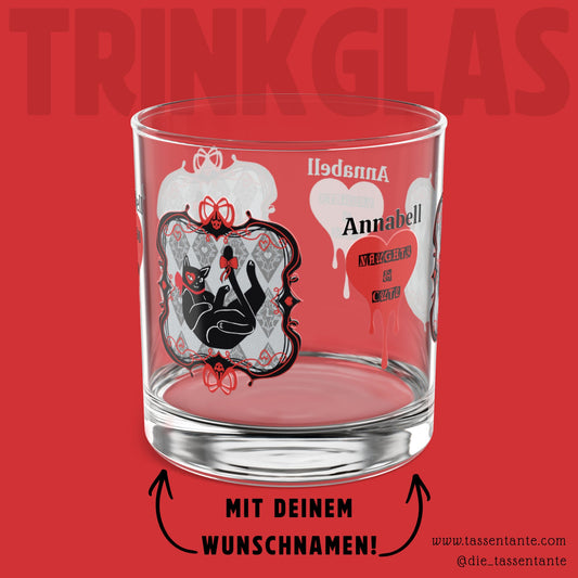 Trinkglas mit Wunschnamen - Leopold