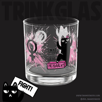 Trinkglas - Smash the Patriarchy