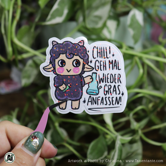 Chill mal - Vinyl Sticker