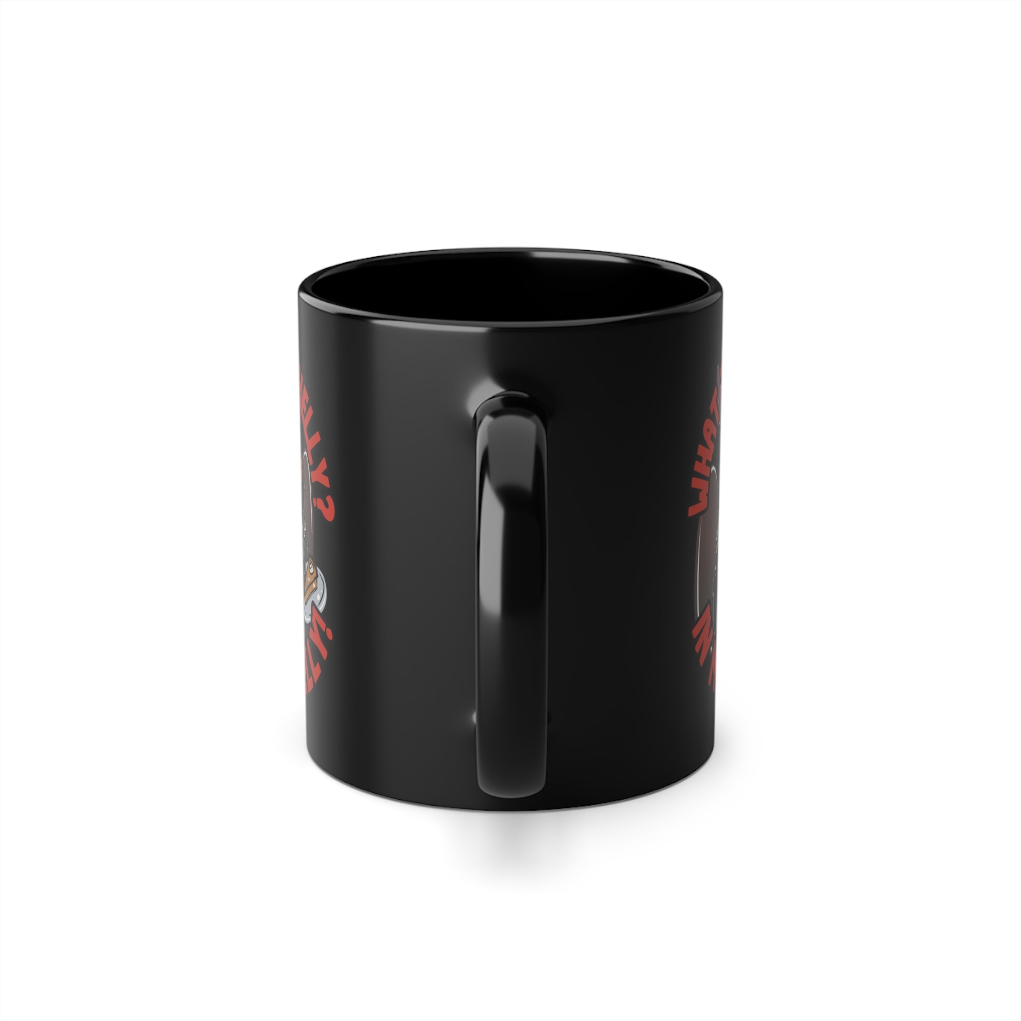 Mothman Motivtasse - What the helly