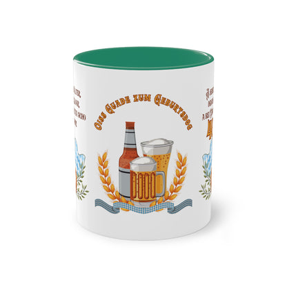 Bayerische Geburtstags-Tasse „40Jahre“ – Perfektes Geschenk für Bayern-Fans