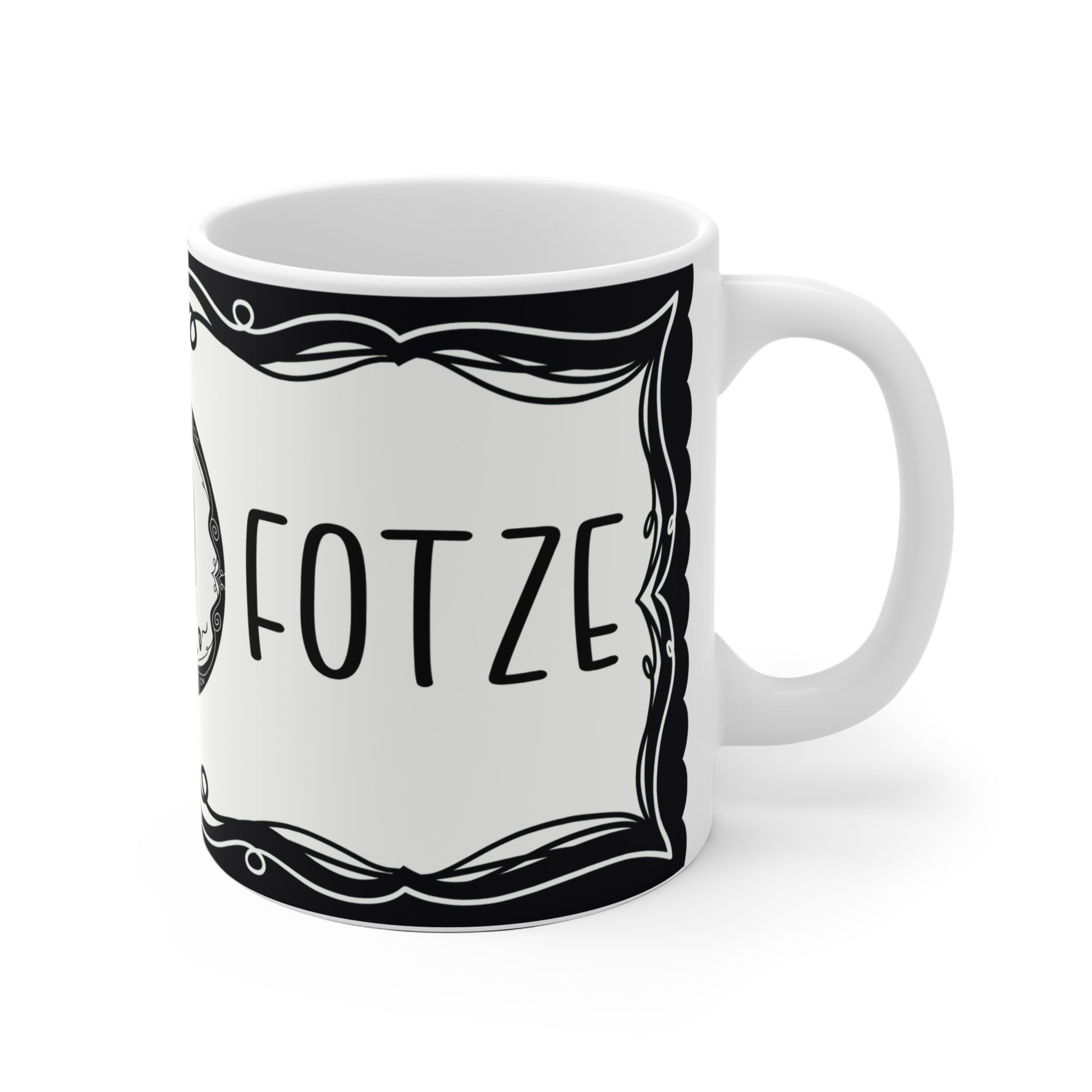 Motivtasse Leopold, Tasse, witzig & sarkastisch, Fotze