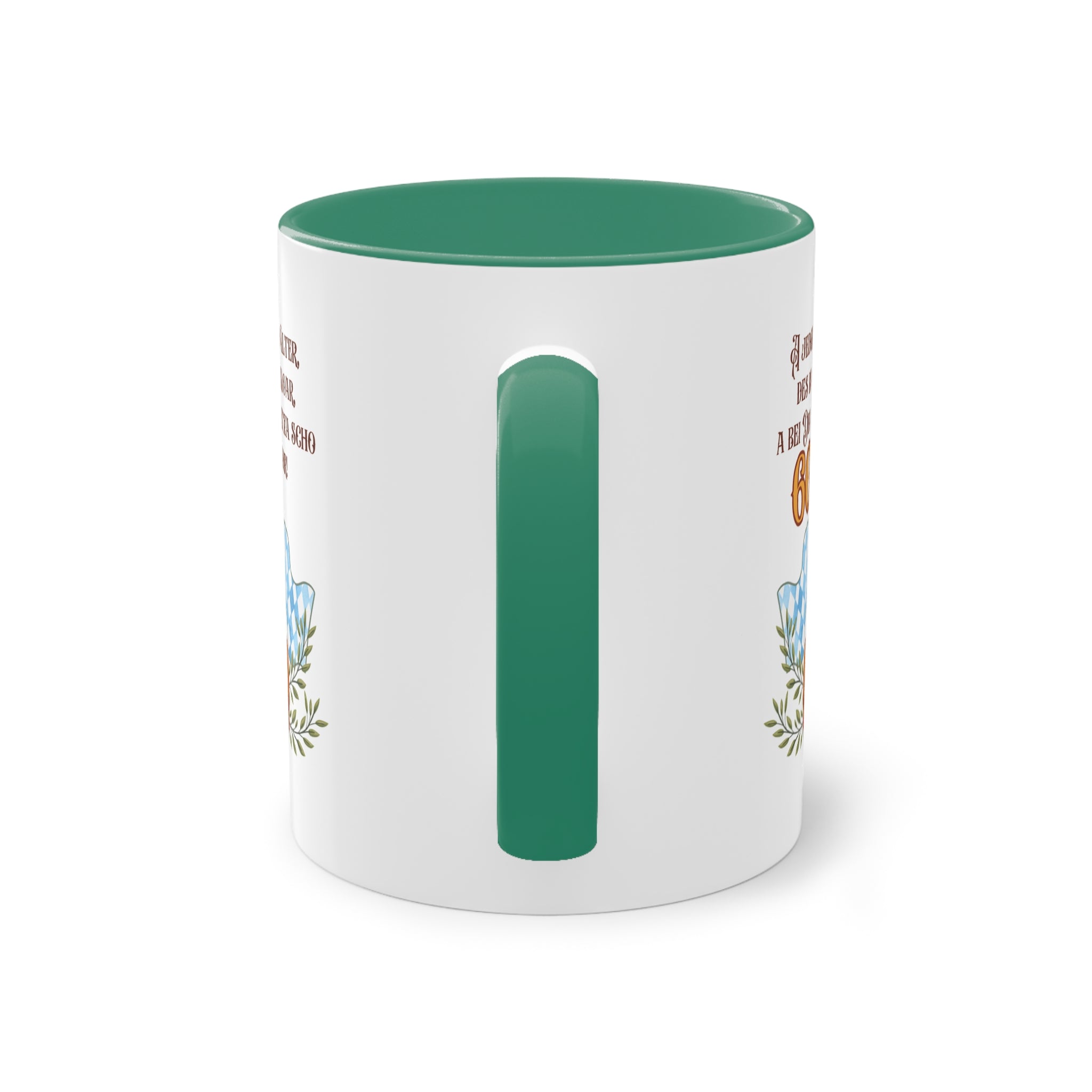 Bayerische Geburtstags-Tasse „60 Jahre“ – Perfektes Geschenk für Bayern-Fans
