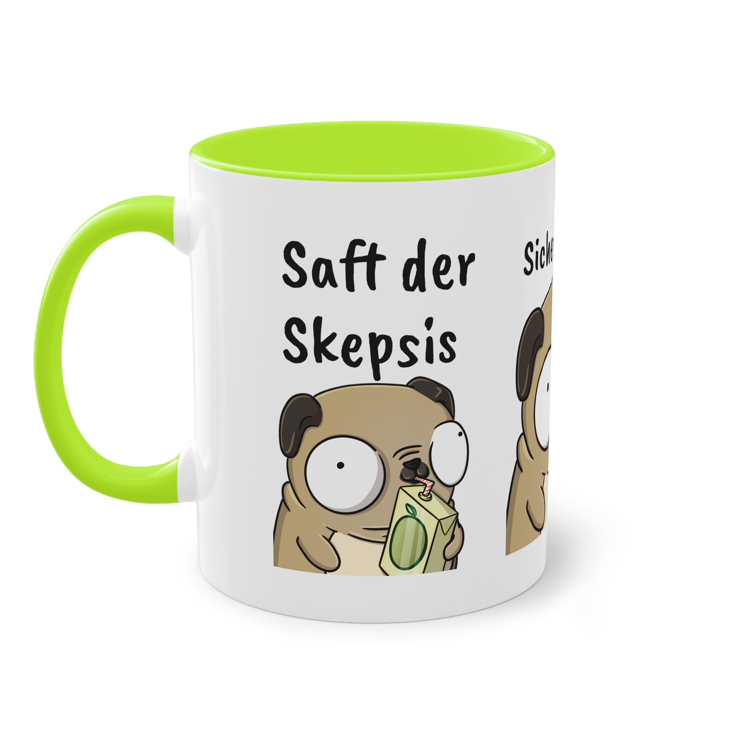 Tasse - Saft der Skepsis