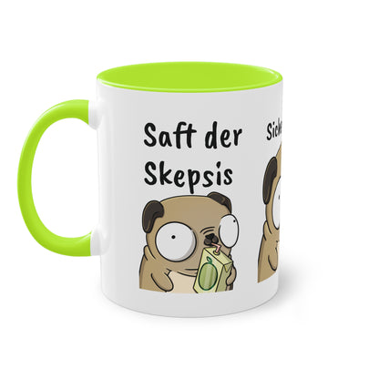 Tasse - Saft der Skepsis