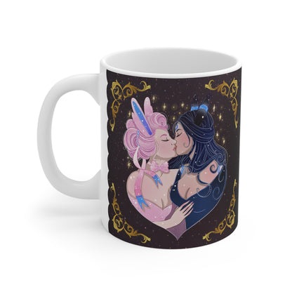 Motivtasse Lovers - Geschenk Jahrestag, Geburtstag, Coming Out