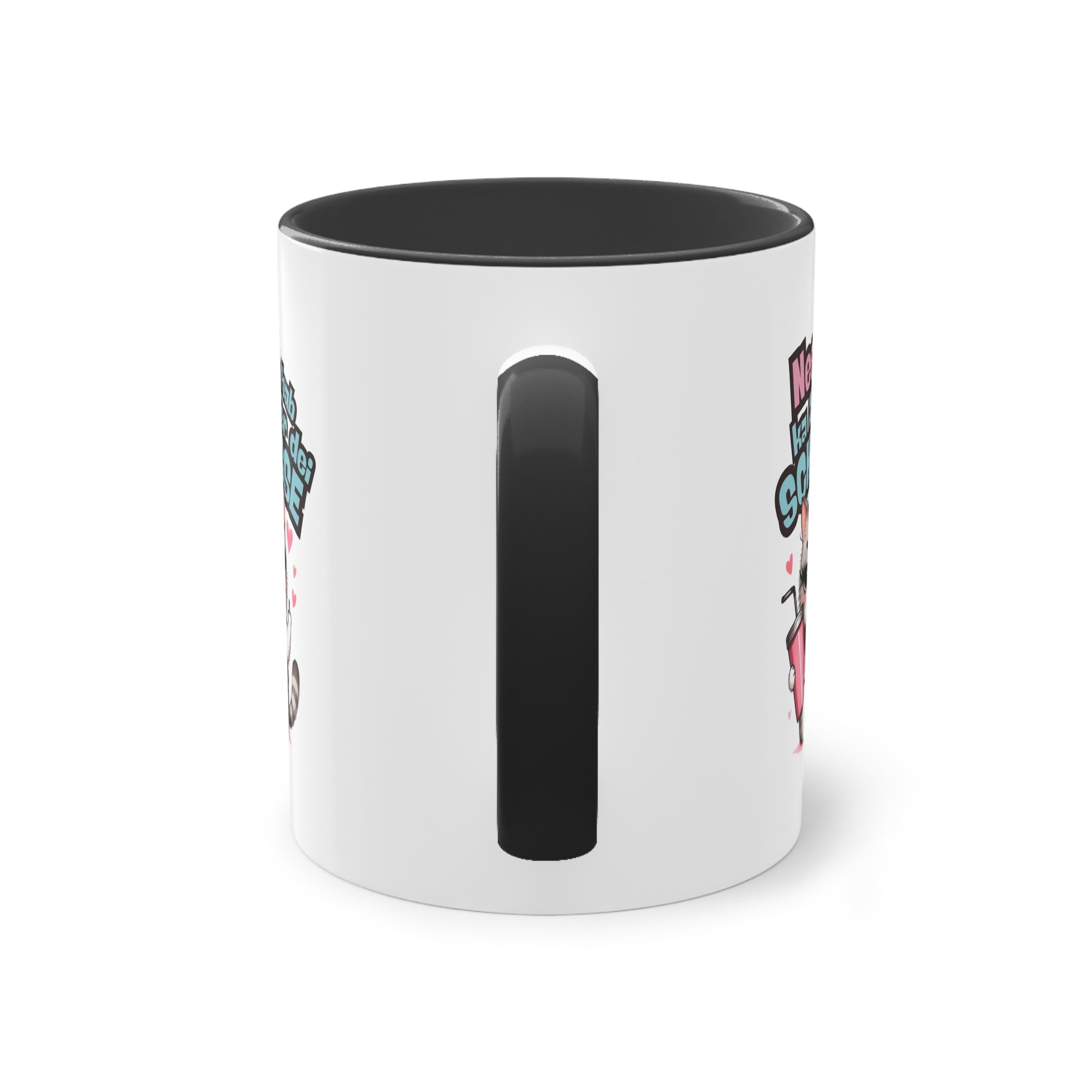 Lustige Tasse im hessischen Dialekt – „Nee! I hab ka Zeit fer dei Schaisse!“ – Witziges Geschenk für Hessen