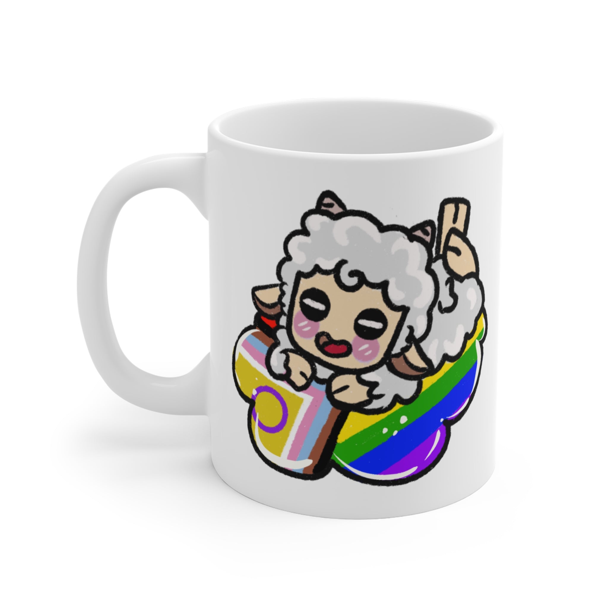 Pride Tasse - Pride Schäfchen auf Wolke