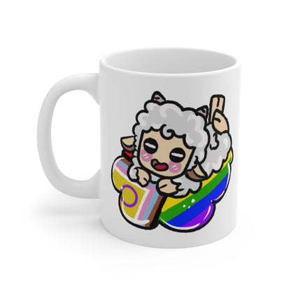 Pride Tasse - Pride Schäfchen auf Wolke