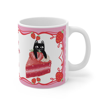 Tasse Erdbeer Sommer - Happy Birthday you Snack -