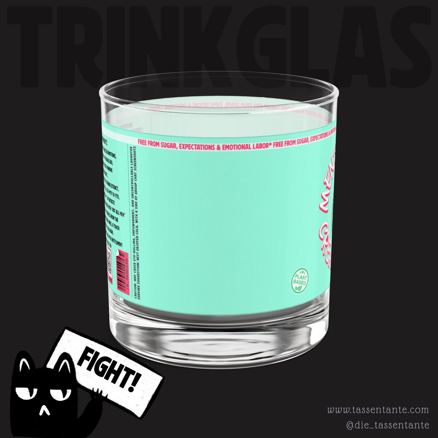 Trinkglas - Männertränen