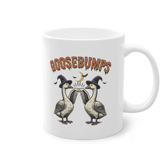 Tasse Gänse Halloween - goosebumps