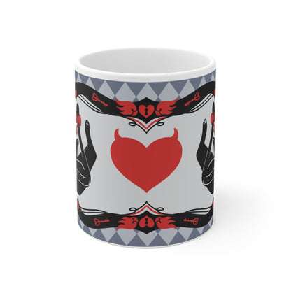 Tasse Herzkönig Leopold