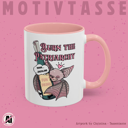 Burn the Patriarchy - Feministische Tasse
