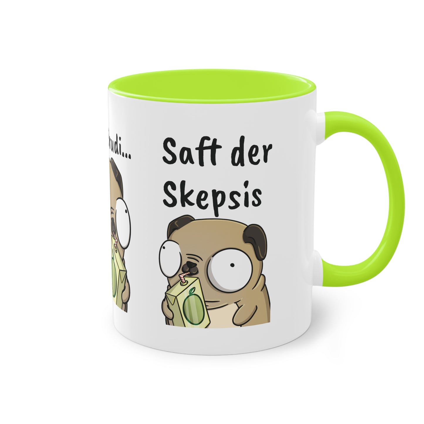 Tasse - Saft der Skepsis