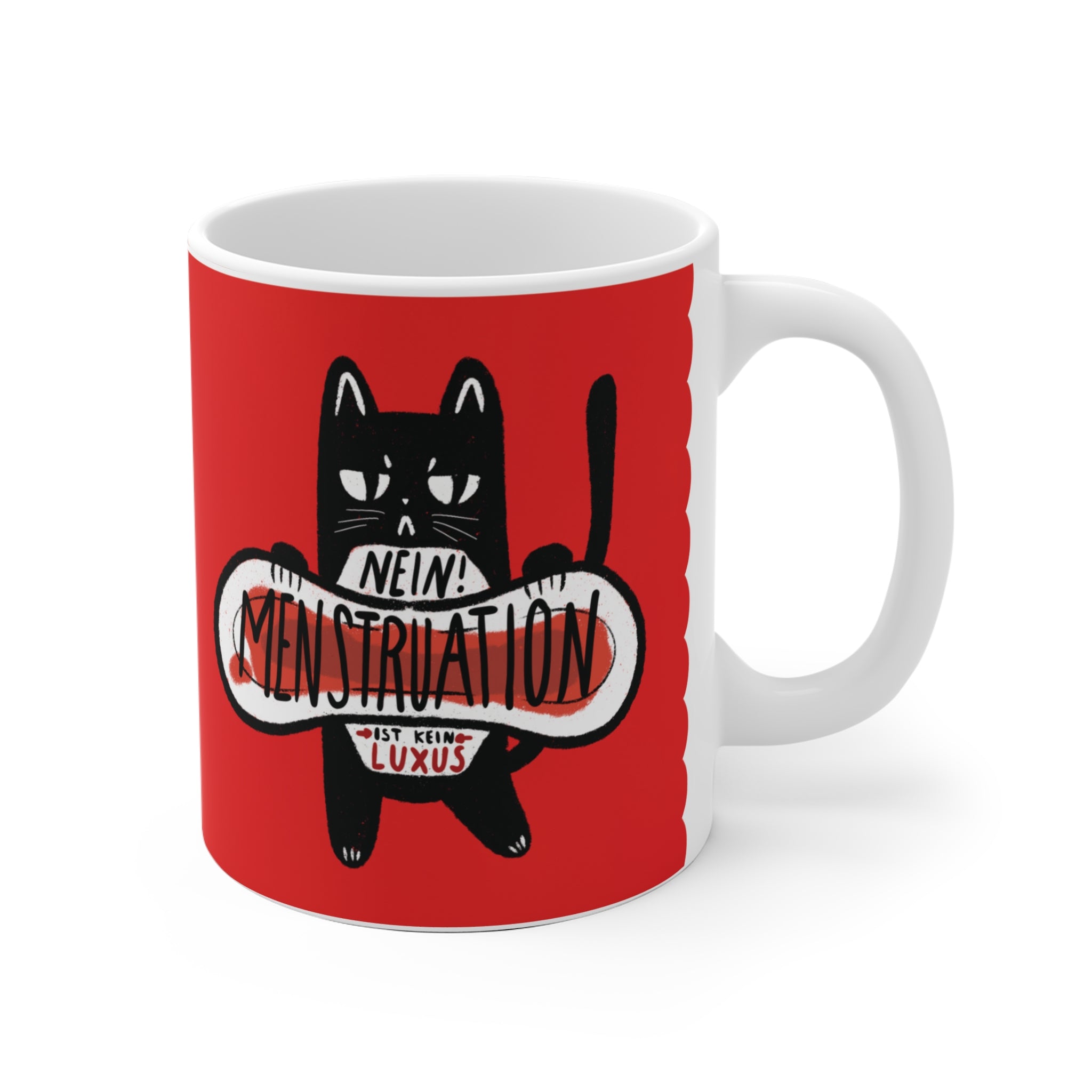 Tasse Leopold - Feminismus - Menstruation