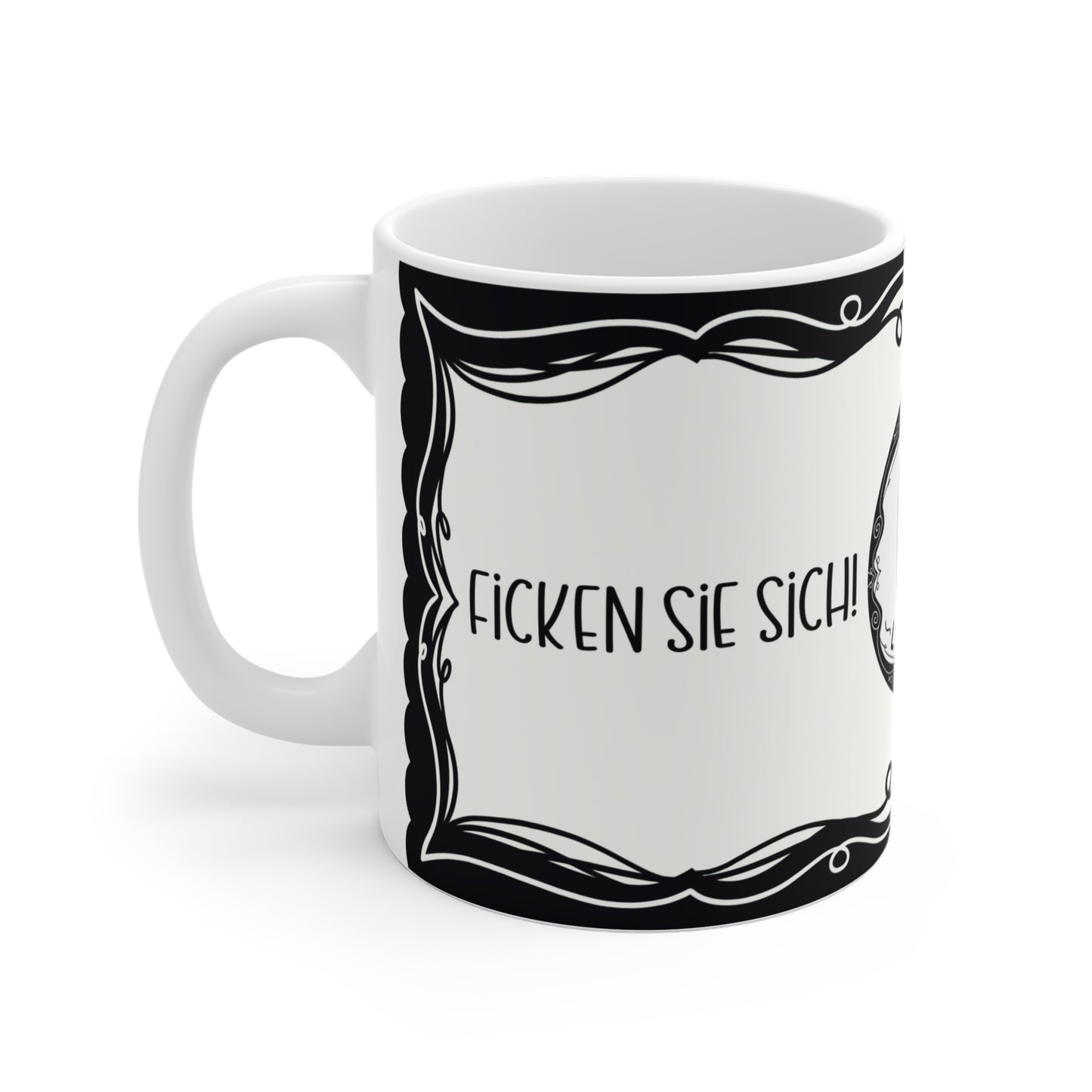 Motivtasse Leopold, Tasse, witzig & sarkastisch, ficken Sie sich