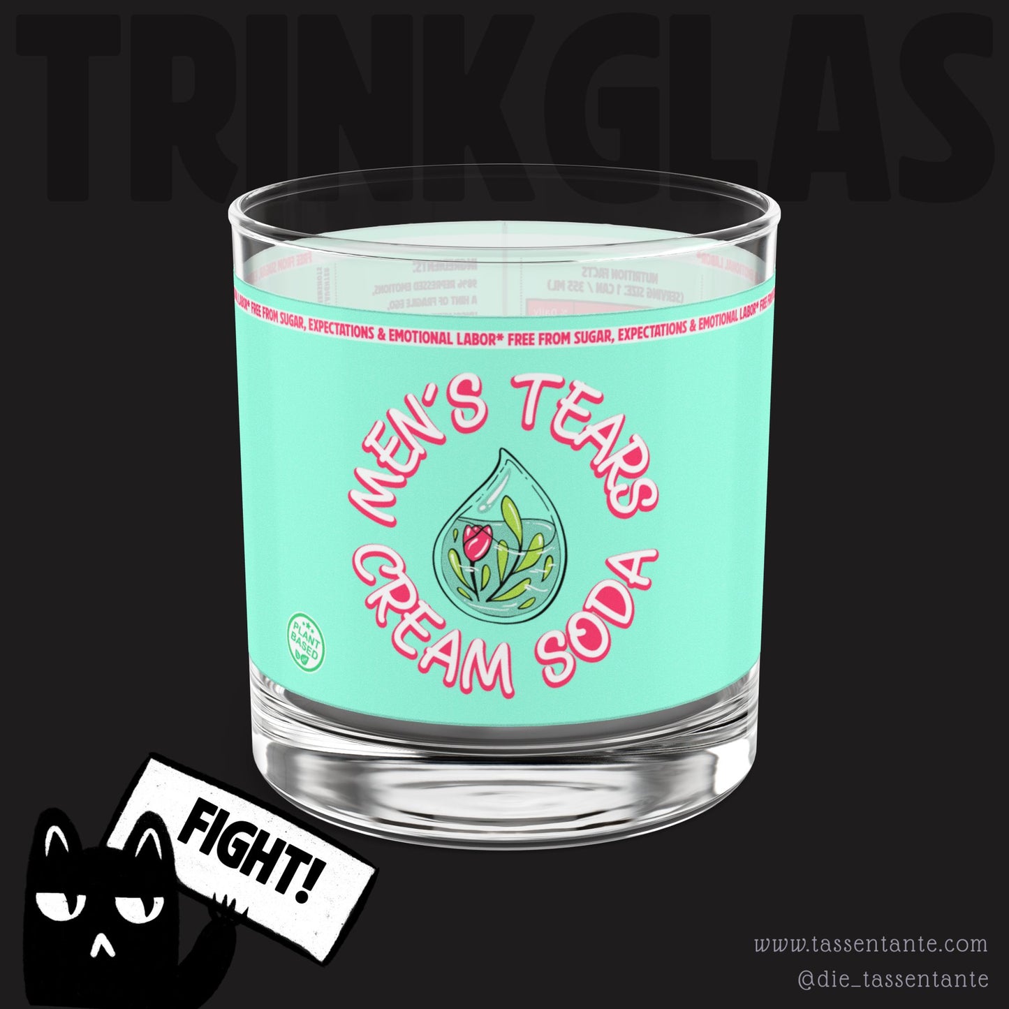 Trinkglas - Männertränen