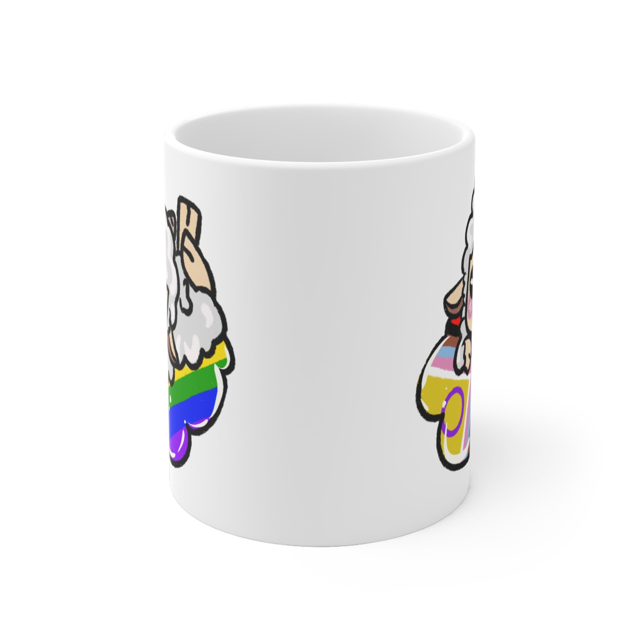 Pride Tasse - Pride Schäfchen auf Wolke