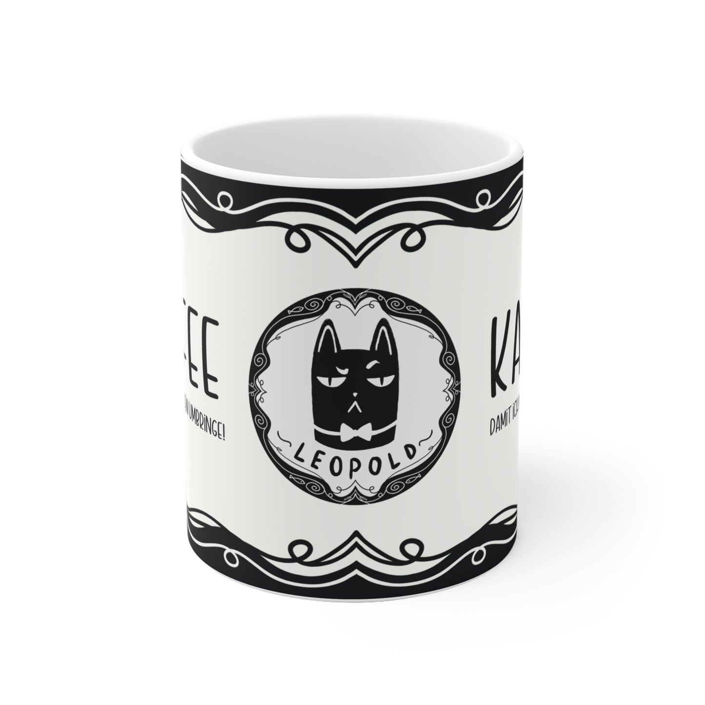 Motivtasse Leopold, Tasse, witzig & sarkastisch, Kaffee...