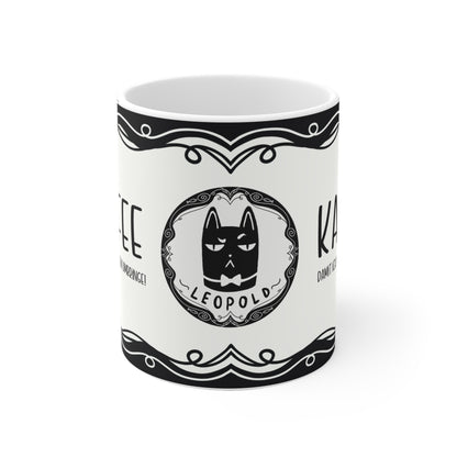 Motivtasse Leopold, Tasse, witzig & sarkastisch, Kaffee...