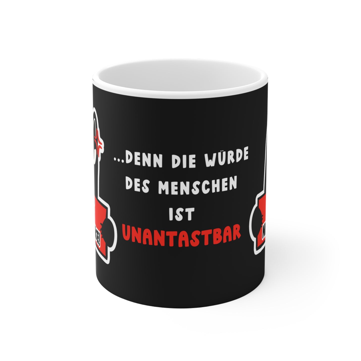 Tasse Leopold - Merz Nein Danke