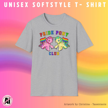 Softstyle T-Shirt - Pride Pony Club
