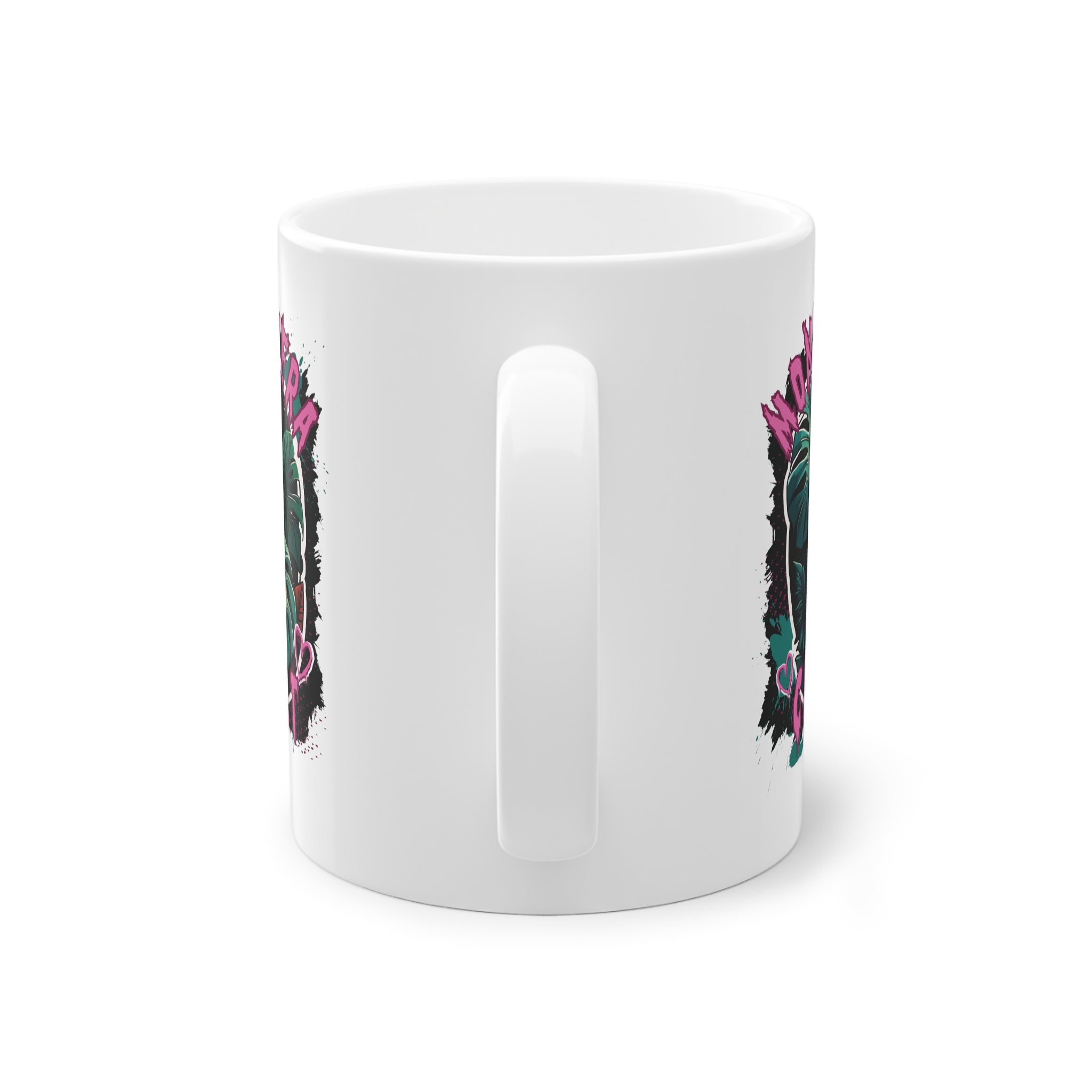 Monstera Pflanzen Tasse  bei Tassentante. Das Must-Have Geschenk für Plantmom und Plantdad. Ideal für alle Pflanzenliebhaber. Shoppe jetzt.