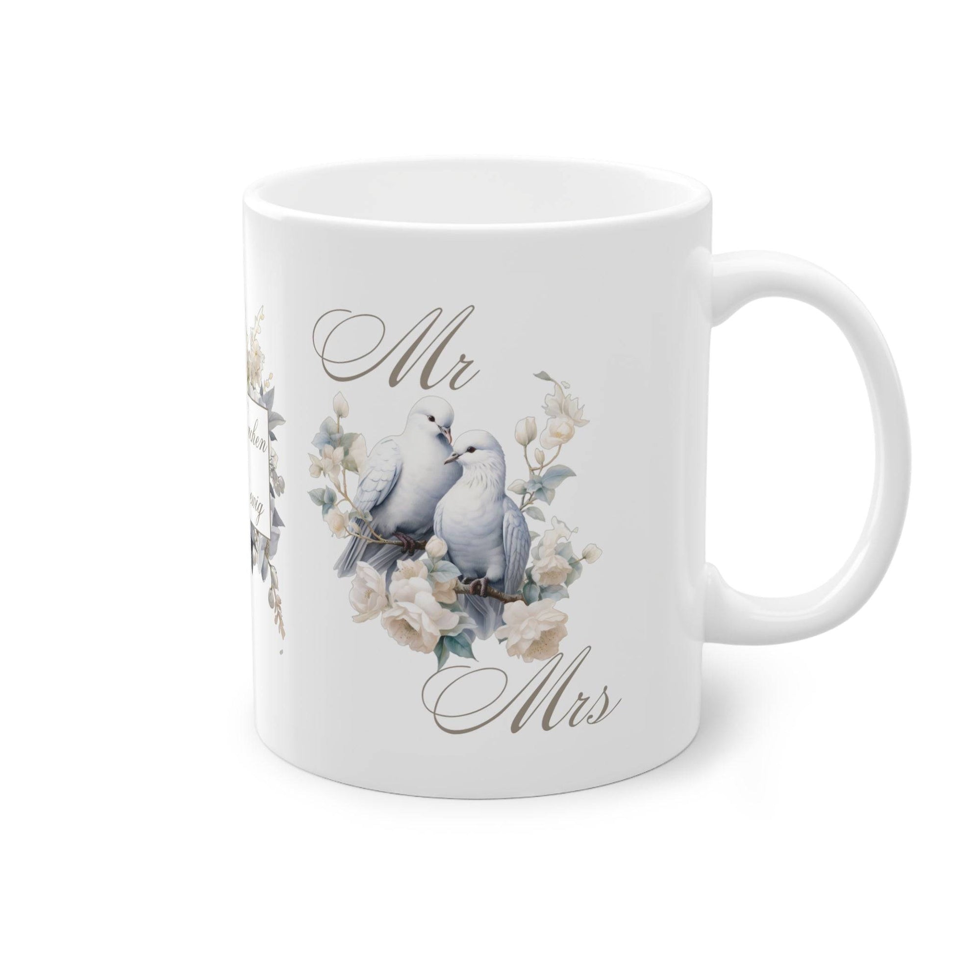 Geschenk zur Hochzeit auch lgbtqai+ Hübsche Tasse mit Hochzeitsmotiv mr &amp; mr. mrs &amp;mrs. mr &amp; mrs. Persönliches Geschenk