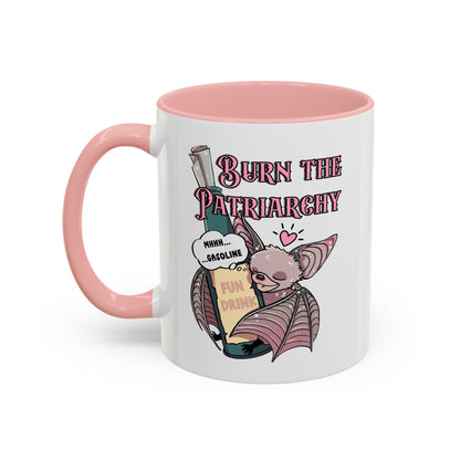 Burn the Patriarchy - Feministische Tasse